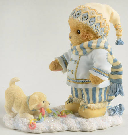 Cherished Teddies Brinley-The Happiest Holidays Are Spent  - Boxed