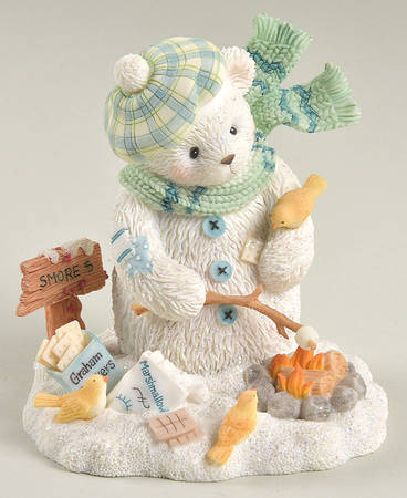 Cherished Teddies Snow Bears Dana-Life Is So Much S'More - Boxed