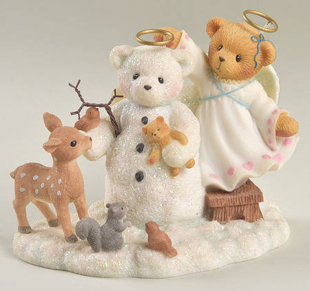 Cherished Teddies Angela-Thanks For Helping Me Get My Wing - With Box Bx667