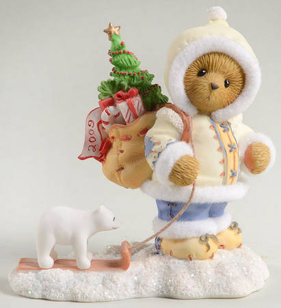 Cherished Teddies Nansen, Bringing Special Gifts - With Box Bx857