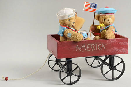 Cherished Teddies Kurt & Brody, Celebrate Life, Love  - With Box Bx838