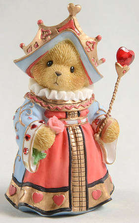 A Day in Wonderland-Cherished Teddies Queen Of Hearts  - Boxed