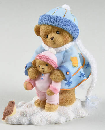 Cherished Teddies Becca & Treva, Your Frendsip Keeps Me - With Box