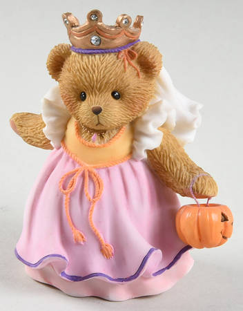Cherished Teddies Anna & Henry, Pumpkin Surprise - With Box Bx900