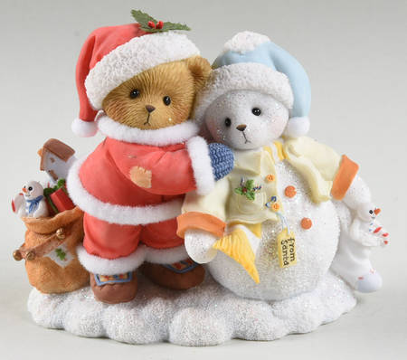 Cherished Teddies Scott & Sheila-Friendship Is Sharing - With Box Bx637