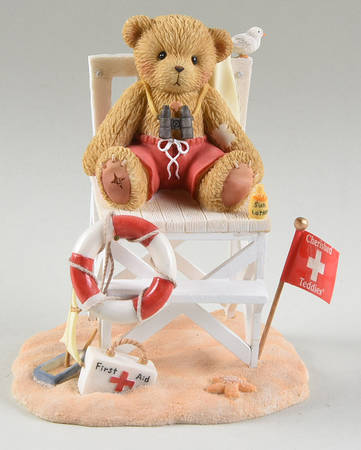 Cherished Teddies Clive-You'Ll Always Be Safe When I'm - Boxed