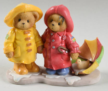 Cherished Teddies Joey & Lindsey, We Can Weather - Nb912, No Box