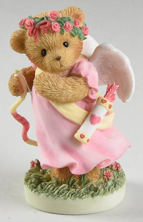 Cherished Teddies Be My Valentine Angel, Abbey Press - With Box Bx876