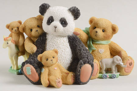 Cherished Teddies Reid & Riley-Friendship Is All Around - With Box Bx922