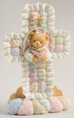 Cherished Teddies Girl Inspirationalplaque - With Box Bx924