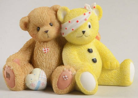 Cherished Teddies Terry & Pudsey-A Silver Jubilee Worth  - With Box Bx933
