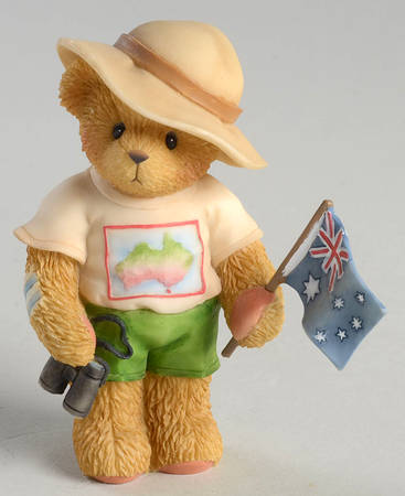 Cherished Teddies Sidney-We're All Cheering For You In 200 - With Box Bx941
