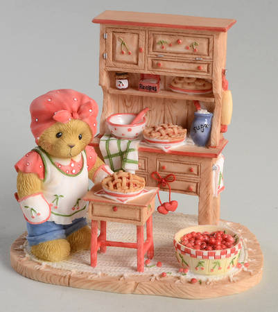Cherished Teddies Dixie-Baking Up Very Cherry Goodness  - With Box Bx940