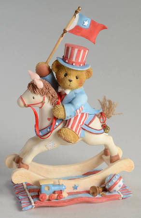 Cherished Teddies Samuel-Hooray For The U.S.A. - Boxed