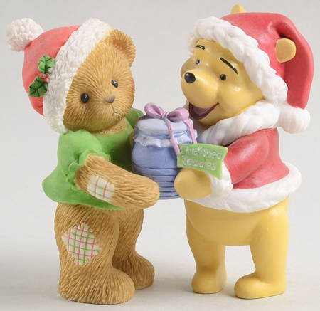 Cherished Teddies Adele And Pooh - With Box Bx959