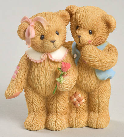 Cherished Teddies Our Love Is Shown With Hugs And Kisses - Boxed