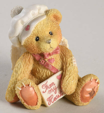 Cherished Teddies Boy Cupid-From My Heart - With Box Bx357