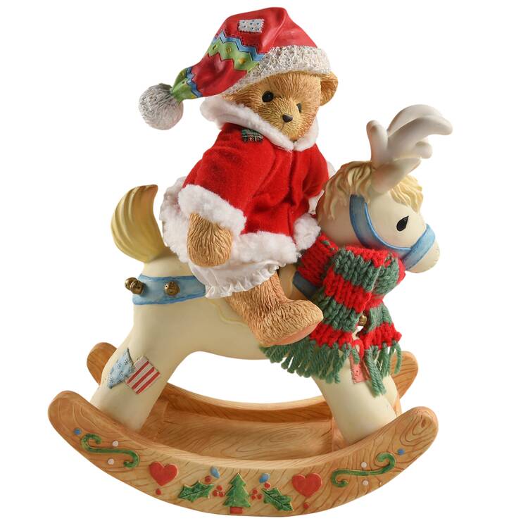 Cherished Teddies Tis The Season For Deer Friends-Set Of 2 - With Box Bx751