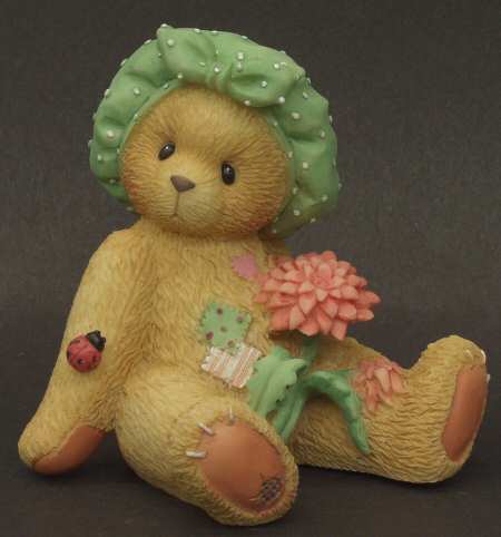 Blossoms of Friendship-Cherished Teddies Dahlia-You're The Best Pick Of The Bunch - Boxed