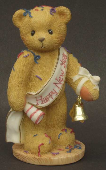 Cherished Teddies Newton-Ringing In The New Year With Chee - Boxed