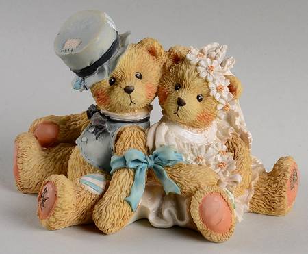 Cherished Teddies Robbie And Rachael - With Box Bx372