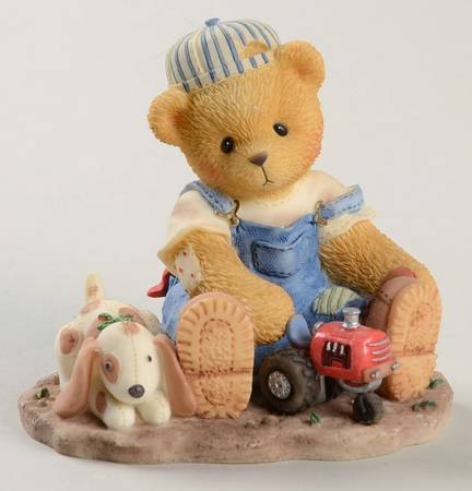 Cherished Teddies Tanner-Friends Of Old Are Dear To Hold - With Box Bx314