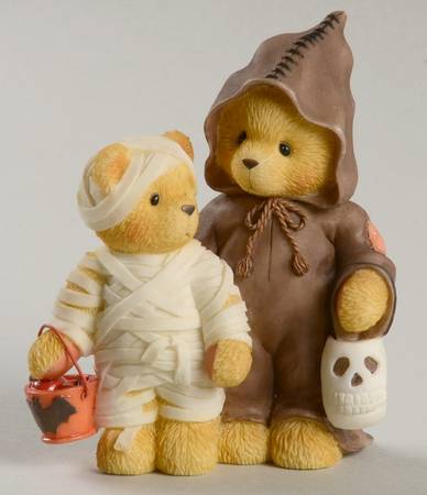 Cherished Teddies Milt And Garrett-A Haunting We Will Go - Boxed