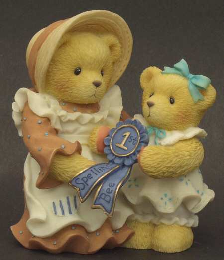 Family Cherished Teddies Simone And Jhodi-I'Ve Always Believed In - Boxed