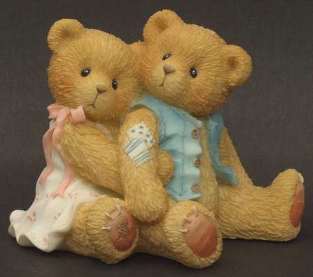 Cherished Teddies Seth And Sarabeth-We're Beary Good Pals - Boxed