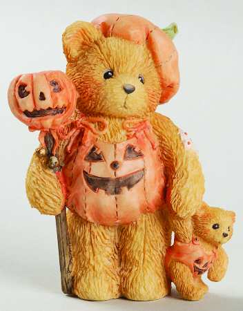 Cherished Teddies Halloween Breanna-Pumpkin Patch Pals - Boxed