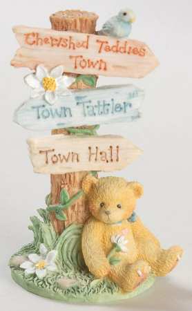 Cherished Teddies Cherished Teddies Town Sign - No Box