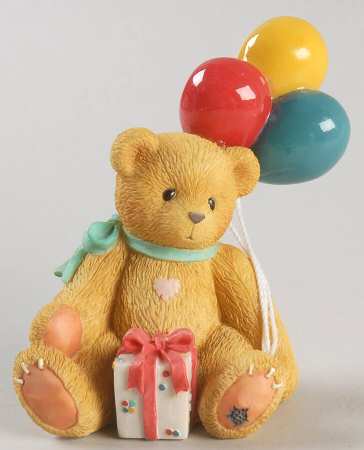 Cherished Teddies Nina-Beary Happy Wishes - Boxed