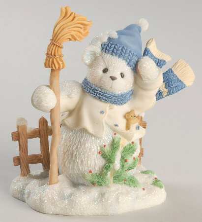 Cherished Teddies Snow Bears Buddy-And The North Wind Shall Blow - Boxed
