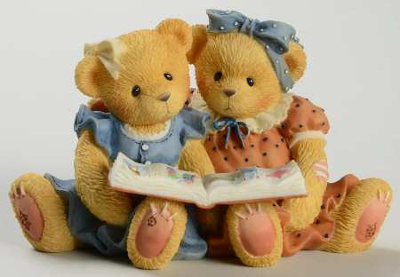Cherished Teddies Roxie And Shelly-What A Story We Share - With Box 258