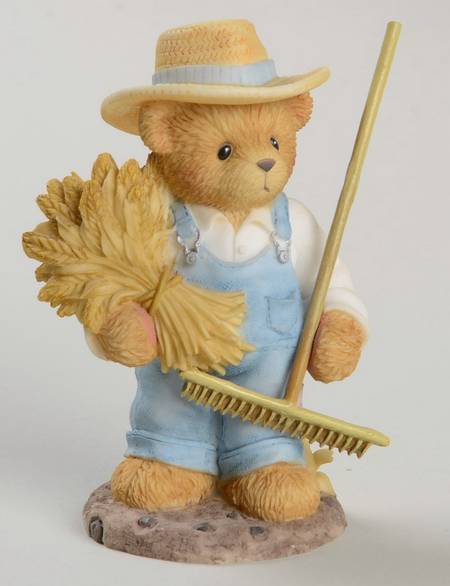 Cherished Teddies Chester-Harvest Everything You Can Out  - No Box