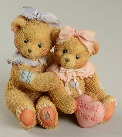 Cherished Teddies Elizabeth & Ashley-My Beary Best Friend - Boxed