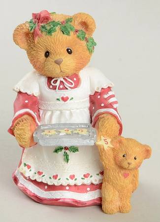 Cherished Teddies Christmas Amanda-Here's Some Cheer To Last The Yea - Boxed