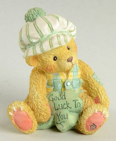 Cherished Teddies Kevin-Good Luck To You - With Box Bx386