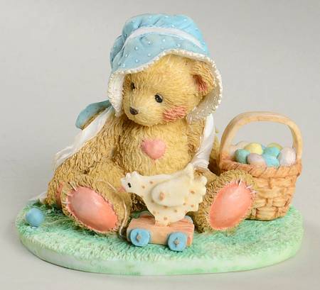 Cherished Teddies Easter & Spring Henrietta-A Basketfull Of Wishes - Boxed