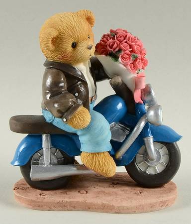 Cherished Teddies Collector Club Figures Brad Wheeler As Troy McBear - Boxed