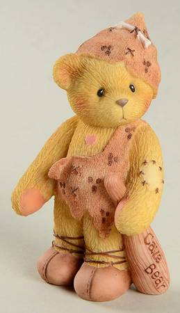 Cherished Teddies Hunter-Me Caveman You Friend - With Box Bx375