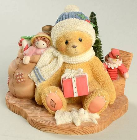 Cherished Teddies Evan-May Your Christmas Be Trimmed - Boxed
