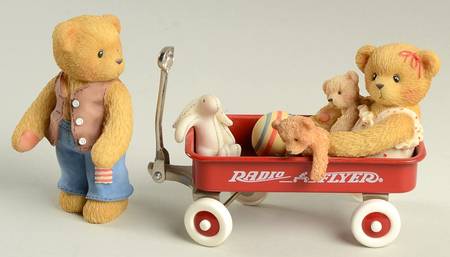 Cherished Teddies Vernon & Eva-Where Ever Lefe Takes You - With Box Bx378