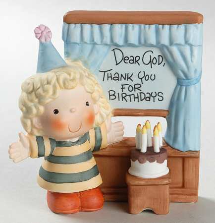 Dear God Kids Girl-Thank You For Birthdays - Boxed