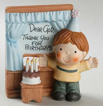 Dear God Kids Boy-Thank You For Birthdays - Boxed
