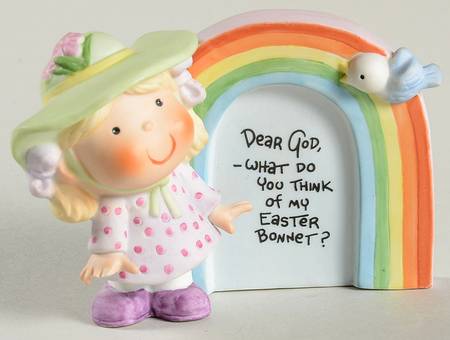 Dear God Kids Girl-What Do You Think Of My Easter Bonn - Boxed