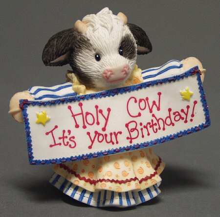 Mary's Moo Moos Holy Cow-Birthday - No Box