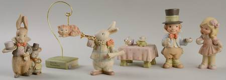 Memories of Yesterday Alice In Wonderland-Set Of 6 - Boxed