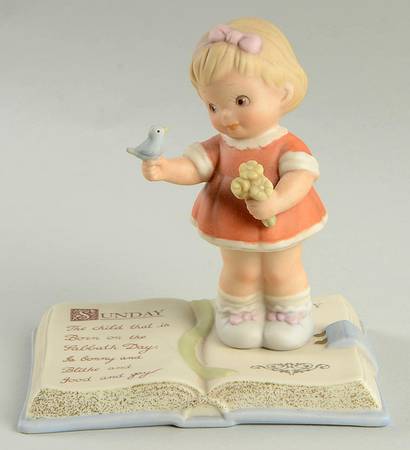 Memories of Yesterday Child That Is Born On Sabbath Day - Boxed
