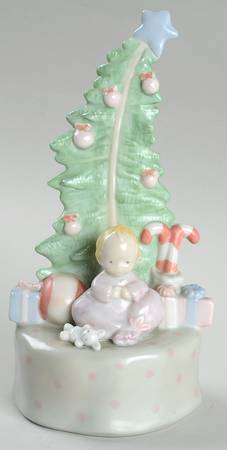 Kinka Figurines We Wish You A Merry Christmas-Musical - Boxed